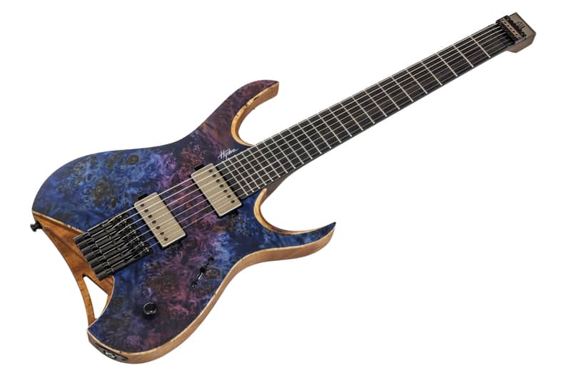 Mayones Hydra 7 Elite 4A Eye Poplar - Custom Color Satin