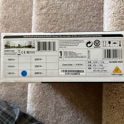 Behringer Xenyx 502 5-Input Compact Mixer 2019 - Present - Standard image 9