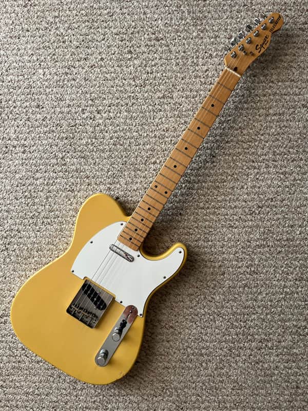 1983 Fender Japan Squier Telecaster SQ Serial # Blonde image 1