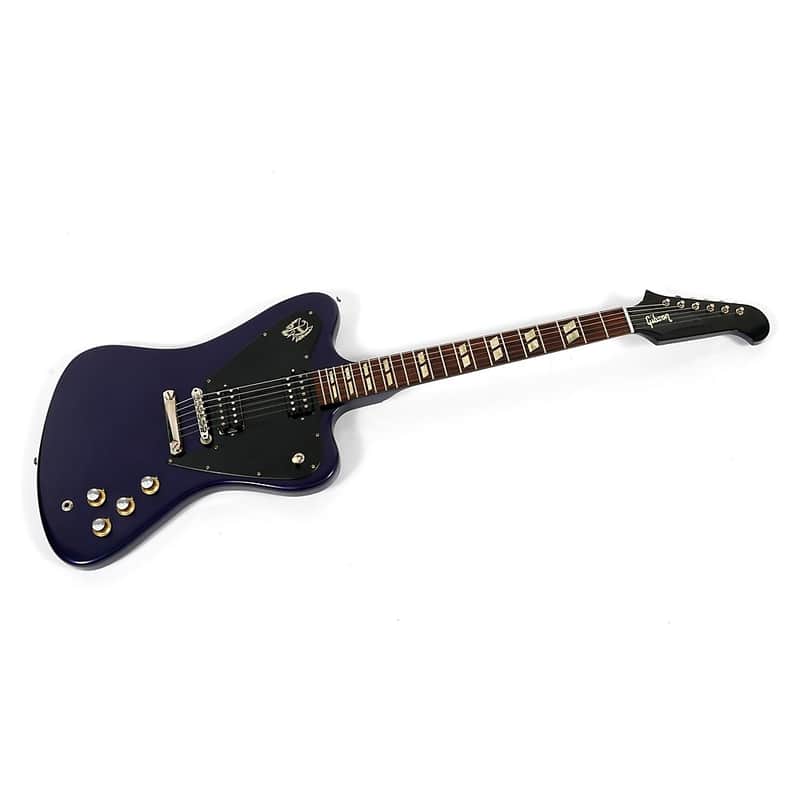 Gibson Custom M2M 1965 Non-Reverse Firebird VOS Electric Guitar Regular Candy Blue imagen 1