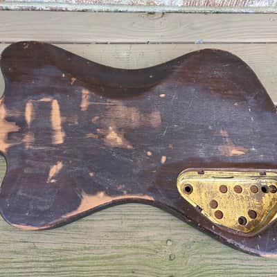 Vintage 1960's Gibson Thunderbird (Non-Reverse) Bass Guitar Husk Project! image 14