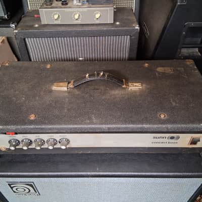 1973 Sunn Concert Bass Head image 4