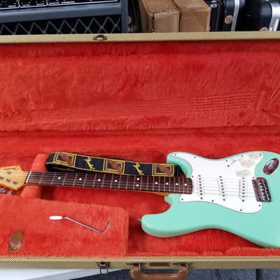 1989 Fender '62 American Vintage Reissue Stratocaster RARE Seafoam Green! (183) image 6