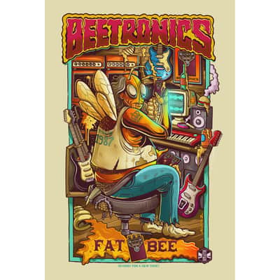 Beetronics Fatbee Overdrive Pedal image 9