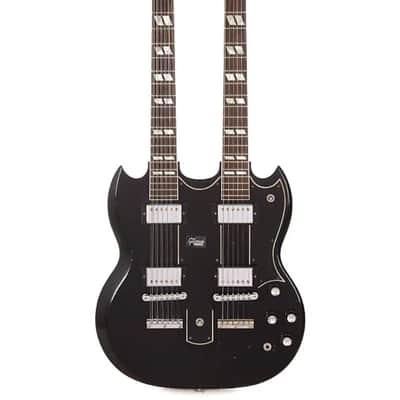 Gibson Custom Shop Slash '66 EDS-1275 Doubleneck (Signed, Aged) 2019 - Aged Ebony image 4