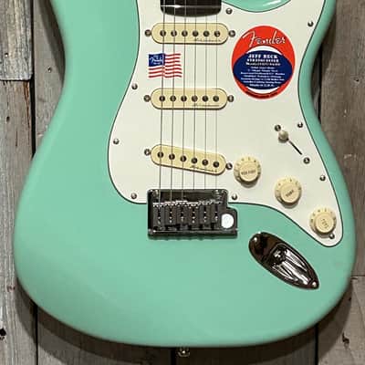 2024 Fender Jeff Beck Stratocaster - Surf Green with Rosewood Fingerboard, Shop Brick & Mortar Indie Music Shops Buy It Here ! image 4