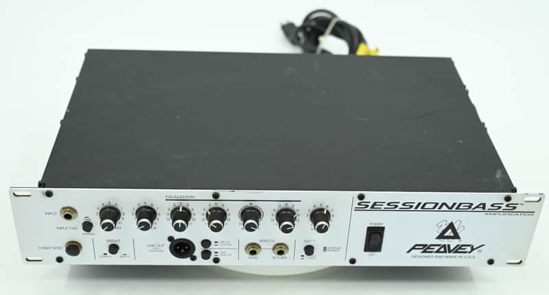 Peavey SESSIONBASS ベース　ヘッドアンプ 1995 PEAVEY SESSION BASS AMP HEAD Made in USA | Reverb
