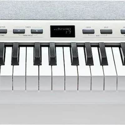 Kurzweil Ka P1 88-Key Weighted Hammer Action Digital Piano with 28 flagship Voices + Power Supply + Sustain Pedal White Finish and Wooden Keys image 2