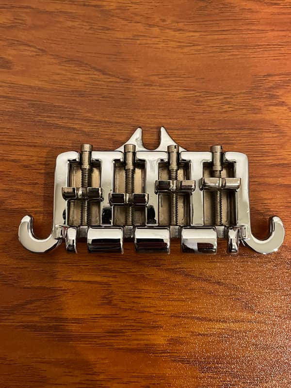 Gibson Bass bridge 1960,s Silver image 1