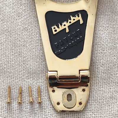 Bigsby B3 + Towner Down Tension Bar + Towner Hinge Plate - Gold image 3
