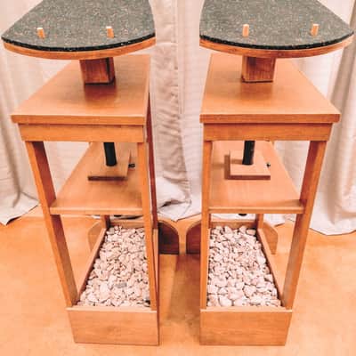 Kozlowski Studio Monitor Stands (Speakers not incl.) 2006 - Solid Wood / Medium Brown image 2