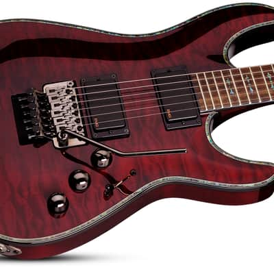 Schecter Hellraiser C-1 FR Black Cherry image 2