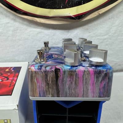 Atomic Tone Art Series Triptych Twins Boost / Overdrive / Distortion / Fuzz Pedal with Box image 5