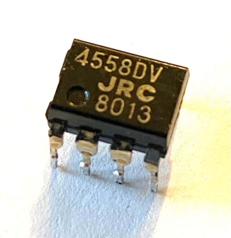 JRC 4558DV Dual operational amplifier image 1