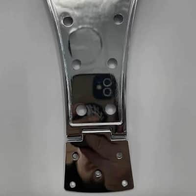 Ibanez Jazz Guitar Tailpiece Trapeze in Chrome image 3