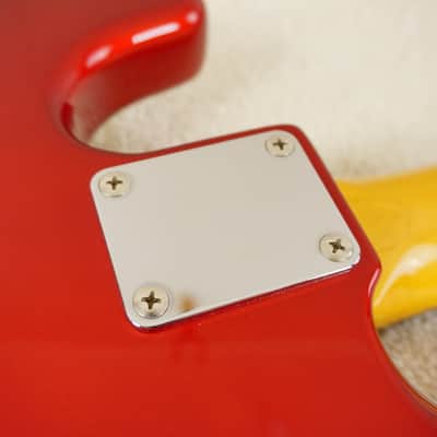 1999-2002 Fender Japan PB62-53 Precision Bass Candy Apple Red CIJ image 9