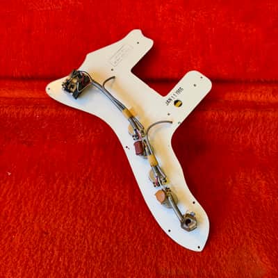Loaded Silvertone Harmony Bobcat 1478 1476/ Meteor pickguard Dearmond diamond foil pickups original vintage USA image 2
