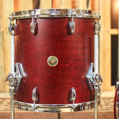 Gretsch Broadkaster Satin Rosewood Drum Set - 18,12,14 - SO#1273967 image 6