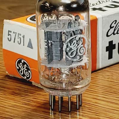 5751 GE NOS/NIB MaxiPreamp2/TV7 Tested (1)Tube Lot image 1