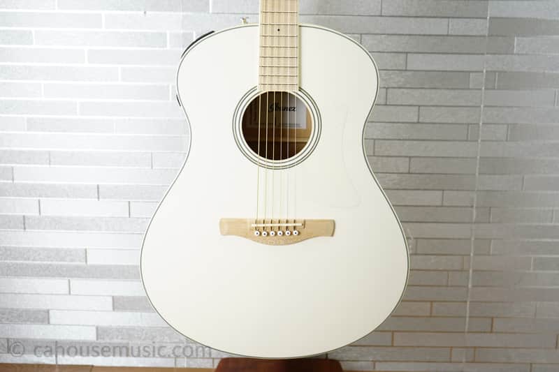 Ibanez AAM370E-OAW Advanced Acoustic - Open Pore Antique White image 1
