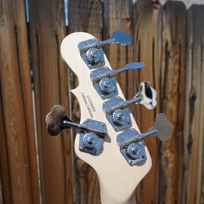 G&L USA Fullerton Deluxe Kiloton 5 Blueburst/Maple Neck 5-String Electric Bass Guitar w/ Deluxe Gig Bag (2025) image 8