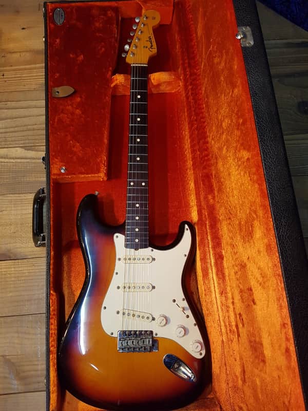 1982 Fender JV Stratocaster Strat CB Sunburst Grey Gray Bobbin 80's 82 Guitar image 1