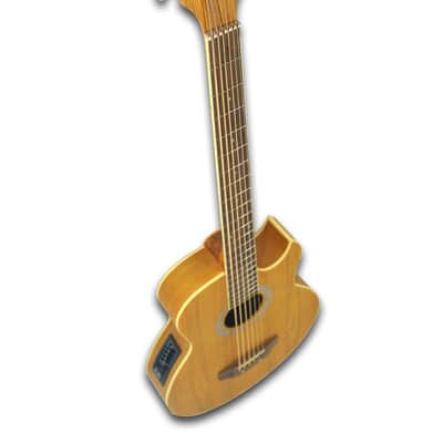 6 String Cutaway Electric Acoustic Bass image 3
