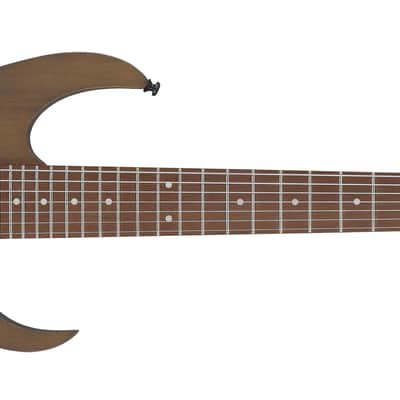 Ibanez RG7421WNF RG 7-String Fixed Bridge Guitar – Walnut Flat