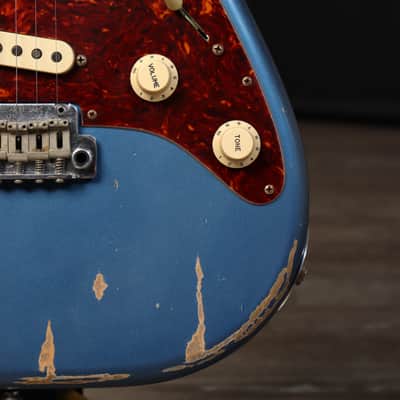 2019 Schecter USA Custom Shop Traditional Wembley-II Lake Placid Blue SSS image 7