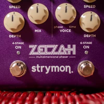 Strymon Zelzah Multidimensional Phaser Guitar Pedal image 3