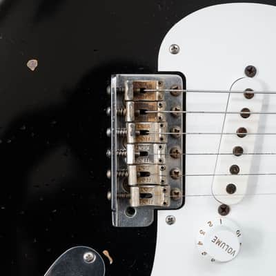 2006 Dennis Galuszka Fender Custom Shop Tribute Series 'BLACKIE' Eric Clapton Stratocaster image 9