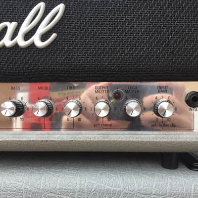 Martin Barre (Jethro Tull) - Marshall JCM 25/50 2553 Silver Jubilee Head & Cabinet 1987 Silver image 5