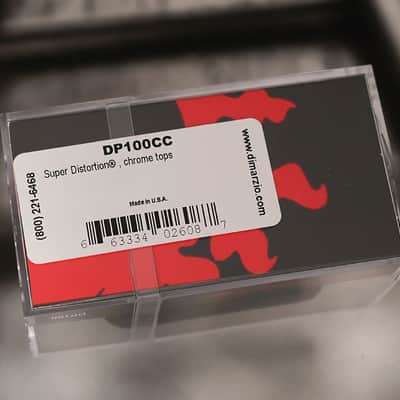 DiMarzio DP100CC Super Distortion Humbucker - Chrome image 2