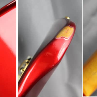 Fender stratocaster ST-62G US 1993 - CAR Candy Apple Red - Japan Import image 13