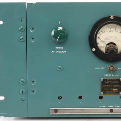 Teleregister Corp Dept of Commerce Peak Clipping Tube Amp Amplifier #46270 image 3