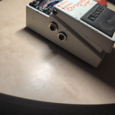Boss TU-2 Chromatic Tuner (Dark Gray Label) 1998 - 2009 - White image 2