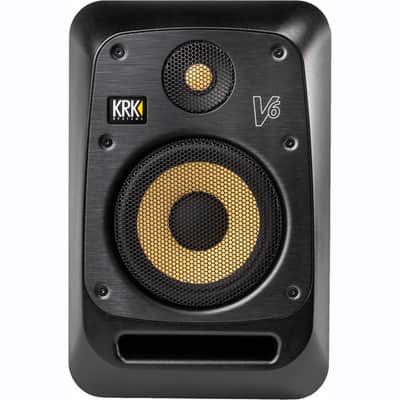 KRK V6 Series 4 6" 2-Way Powered Studio Reference Monitor, Black image 4