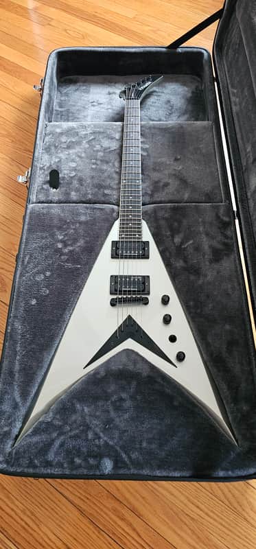 Kramer Dave Mustaine Signature Vanguard 2023 - Present - Silver Metallic image 1