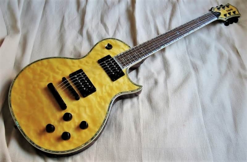 Kramer Custom Single Cutaway (LP) - Lemon Quilt - RARE! image 1