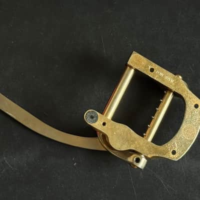 Bigsby B5 horseshoe vibrato tailpiece c 1970’s - Gold original vintage USA Gibson Les paul sg custom image 6