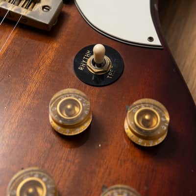 1974 Greco RW-700 Ron Wood Artist Model, Sunburst, Gold Hardware, FujiGen image 11