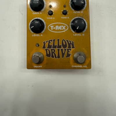 T-Rex Engineering Yellow Drive Dual Channel Distortion Guitar Effect Pedal image 1