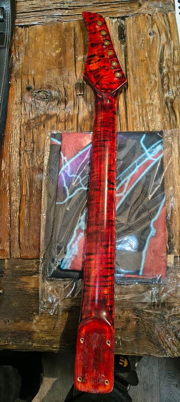 Manico stratocaster Acero Red image 1