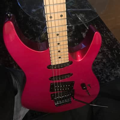 Kramer Pacer custom 1 1989 Magenta image 12