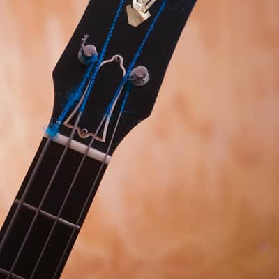 1959 Gibson EB-2 Semi-Hollow Electric Bass in Sunburst, with Hard Case (Used) image 5