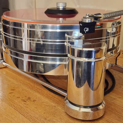 MINT Acoustic Solid "EDITION" Turntable + WTB 213 Arm + Quintet Black S + Custom Plinth/Dust Cover image 4