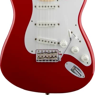 Fender Eric Clapton Stratocaster Electric Guitar Maple FB, Torino Red image 1