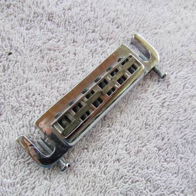 Vintage Leo Quan Badass Bridge Made In Germany 1970's Era Leo Quan Wrap Around Bridge image 1
