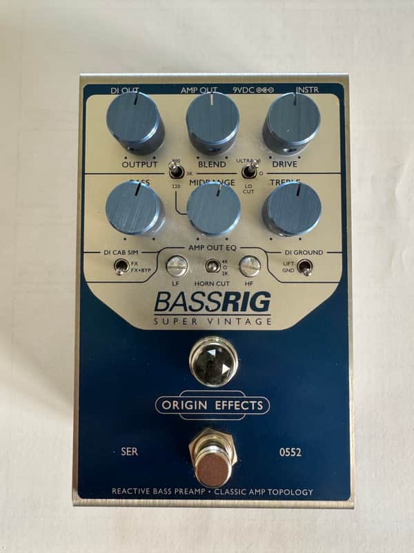 Origin Effects BASSRIG Super Vintage