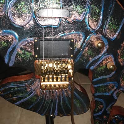 Juicy Guitars Sea Horse "New Jersey" 2021 Black Sparkling Gloss image 10